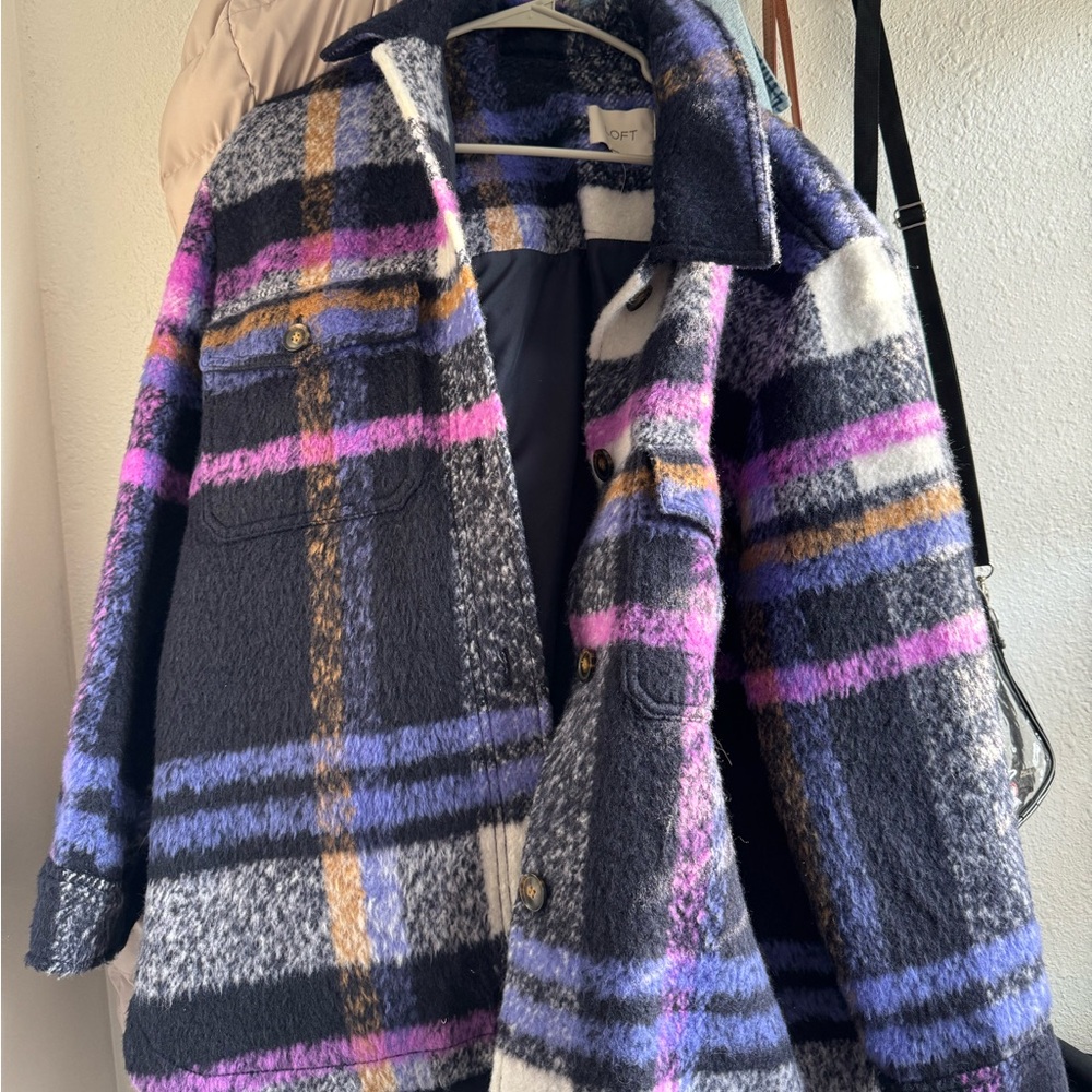 Loft Purple Coat